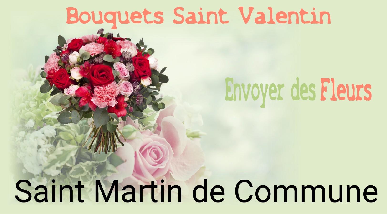 Roses de Saint-Valentin livrées à Saint-Martin-de-Commune